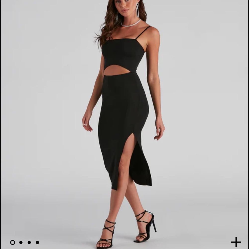 Black Windsor dress
